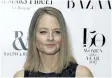  ?? GRANT POLLARD/THE ASSOCIATED PRESS ?? Actress-director Jodie Foster appears at the Harpers Bazaar Women of the Year Awards 2017, in London, England on Nov. 2.