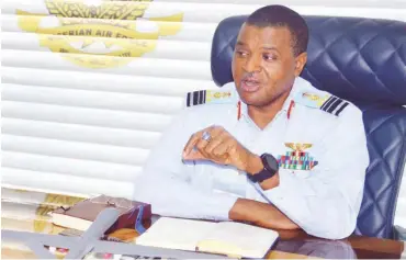  ??  ?? Air Marshal Abubakar: “NAF and Army are working together as a team.”