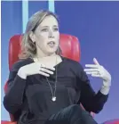  ?? JEFFERSON GRAHAM/USA TODAY ?? YouTube CEO Susan Wojcicki speaks Monday in Huntington Beach, Calif.