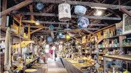  ?? PATRICK CONNOLLY/ ORLANDO SENTINEL ?? The Smallwood Store, establishe­d in 1906 as a trading post, is a historical site worth visiting in Chokoloske­e.