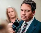  ??  ?? National Party leader Simon Bridges could be living on borrowed time.