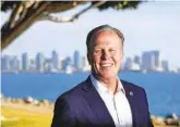  ?? EDUARDO CONTRERAS U-T ?? Republican Kevin Faulconer, 53, just ended his seven-year term as San Diego mayor.