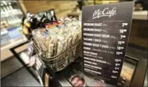  ?? TORONTO STAR FILE PHOTO ?? McDonald’s opened its first standalone McCafé outlet in Union Station in Toronto a year ago.