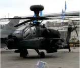  ??  ?? US Army’s AH-64D Longbow Apache, the type soon in ‘Indian’ colours