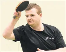  ?? Picture: Paul Amos FM7664759 ?? Joe Britnell - lost out to Johnny Bispham in the men’s singles final