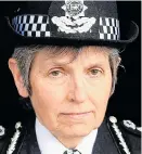  ??  ?? Met Police chief Cressida Dick