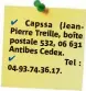  ??  ?? Capssa (Jea Pierre Treille, boît postale ,   Antibes Cedex. ✔ Tel .....