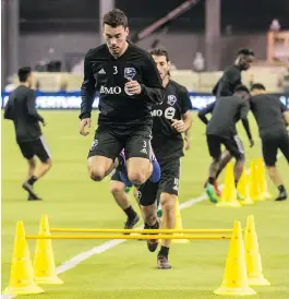  ?? DAVE SIDAWAY ?? Defender Daniel Lovitz and the Impact will host defending MLS champion Toronto FC Saturday afternoon at Olympic Stadium in their home opener.