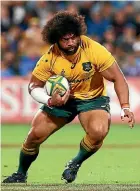  ??  ?? Tatafu Polota-Nau is back in contention for a spot in the Wallabies lineup.