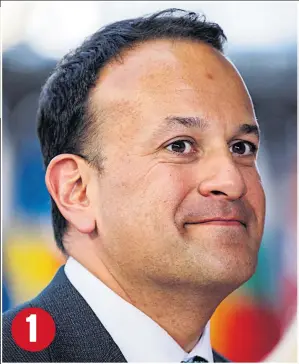  ??  ?? DOUBLE TROUBLE Leo Varadkar appeared to morph into Donald Trump this week when he said he was sympatheti­c with his views on the conduct of the media