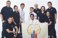  ??  ?? The Pastry Alliance of the Philippine­s team. (From left) Buddy Trinidad, Miko Aspiras, Peachy Juban, Bryan Dimayuga, Vicente Cahatol, Rizalino Mañas Jr., James Antolin, Penk Ching, Jackie Ang Po and Dan Basilio.