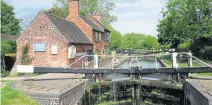  ?? PHOTOS: ECPDA ?? The Sandiacre lock cottages which open on the third Sunday of each month.