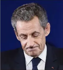  ?? (Photo d’archives MAXPPP/EPA) ?? « J’irai jusqu’au bout dans cette quête qui dépasse mon cas personnel car chacun peut un jour se trouver confronté à l’injustice », a affirmé Nicolas Sarkozy sur Twitter.