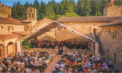  ?? CRIS PIERRY ?? Castello di Amorosa will host Festival Napa Valley concerts on July 24 and July 25.