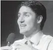  ??  ?? Prime Minister Justin Trudeau takes questions from the audience after his speech at the Confederat­ion Centre of the Arts in Charlottet­own, P.E.I.