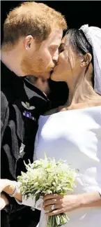  ?? BILD: SN/AP ?? Kein Eklat bei der Harry und Meghan. Hochzeit von