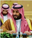  ?? Foto: dpa ?? Mohammed bin Salman, Kronprinz und Verteidigu­ngsministe­r Saudi‰arabiens, rechnet die Türkei zu einem „Dreieck des Bösen“.