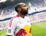  ?? GETTY IMAGES FILES ?? New York Red Bulls’ Thierry Henry had a goal and two assists in last Saturday’s 4-0 win over the Impact.