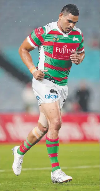  ?? Picture: BRETT COSTELLO ?? Rabbitohs teammates have spoken of their support for Greg Inglis.