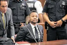  ?? Alec Tabak / Associated Press ?? Cuba Gooding Jr. appears in a New York court to face new sexual misconduct charges on Tuesday. He pleaded not guilty.