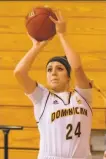  ?? Dominican University Athletics ?? The Penguins’ Natalie Diaz is averaging 26 points per game.