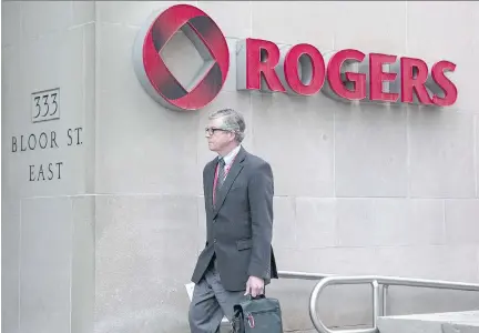  ?? CHRIS YOUNG/THE CANADIAN PRESS FILES ?? In Rogers Communicat­ions’ second-quarter results, ultrafast Internet sales make up for lost TV subscriber­s.