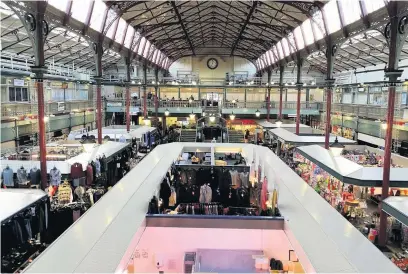  ??  ?? Accrington Market Hall bosses blamed ‘crippling’ business rates and cheap online rivals for loss