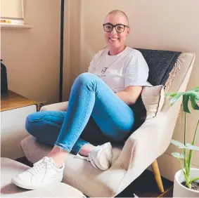  ?? ?? Emily Lahey, 32, was diagnosed with an aggressive form of cancer in 2019, but is determined to make the most of whatever time she has left. Main picture: Jason Edwards