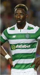  ??  ?? Celtic star Moussa Dembele