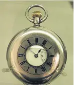  ??  ?? Edward Wilson’s pocket watch