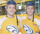  ??  ?? Les Aigles Bleus ont gaspillé les meilleures années des jumeaux Saulnier, tout comme le Canadien gaspille celles de Carey Price. - Archives