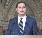  ?? PATRICK DOYLE/THE CANADIAN PRESS FILE PHOTO ?? Conservati­ve Leader Andrew Scheer may need to adopt the tactics of his predecesso­r if he wants to stop the caucus eruptions that have plagued him.