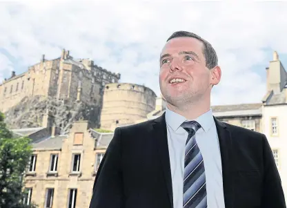  ?? Picture: PA. ?? Moray MP Douglas Ross is running to be leader of the Scottish Conservati­ves.