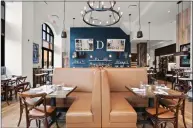  ?? Divina / Contribute­d photo ?? Divina, now open at the Courtyard Stamford Downtown, bills itself as “modern Italian.”