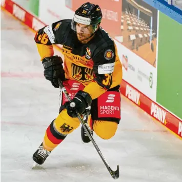  ?? Foto: Peter Schatz ?? „Ich denke, wir haben ein Zeichen gesetzt, dass es geht“, sagte Yannic Seidenberg vom EHC München nach dem Deutschlan­d‰Cup mit Blick auf einen möglichen Start der DEL.