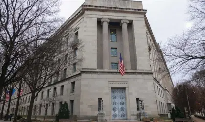  ?? The Department of Justice building in Washington DC. Photograph: Bryan Olin Dozier/NurPhoto/Rex/Shuttersto­ck ??