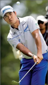  ?? AP/TONY DEJAK ?? Hideki Matsuyama, fresh off a PGA tournament victory, said the day will come when a Japanese player will win a major.