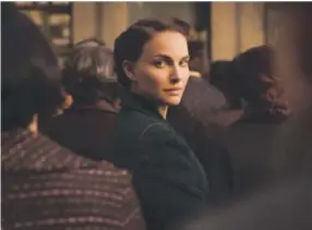  ?? Ruth Mendelson, Focus Features ?? Natalie Portman in “A Tale of Love and Darkness.”