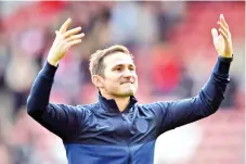  ??  ?? Chelsea manager Frank Lampard is against proposed changes to the Champions League. - AFP photo