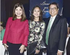  ??  ?? PeopleAsia editor-in-chief Joanne Rae Ramirez, Jojo Ocampo and Cezar Consing.