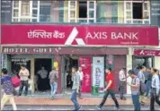  ?? BLOOMBERG ?? The long-term and short-term issuer credit rating on Axis Bank has been raised to ‘BBB-/A-3’ from ‘BB+/B’.