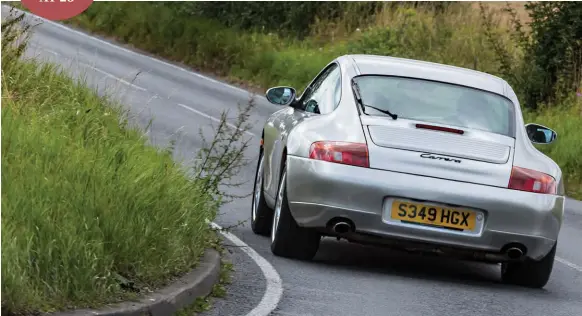  ??  ?? It’s a 911, but not as we know it. That’s how the 996 felt when it was launched in 1997