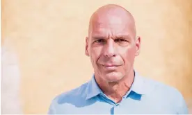  ?? ?? Yanis Varoufakis photograph­ed near his home on Aegina. Photograph: Achilleas Zavallis/ The Observer