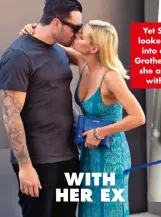  ??  ?? Yet Sophie looked more into ex Eric Grothe Jr than she appears with Stu!