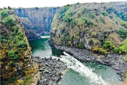  ??  ?? The Batoka Gorge Hydro Electric Power Station will be located near Victoria Falls along the Zambezi River