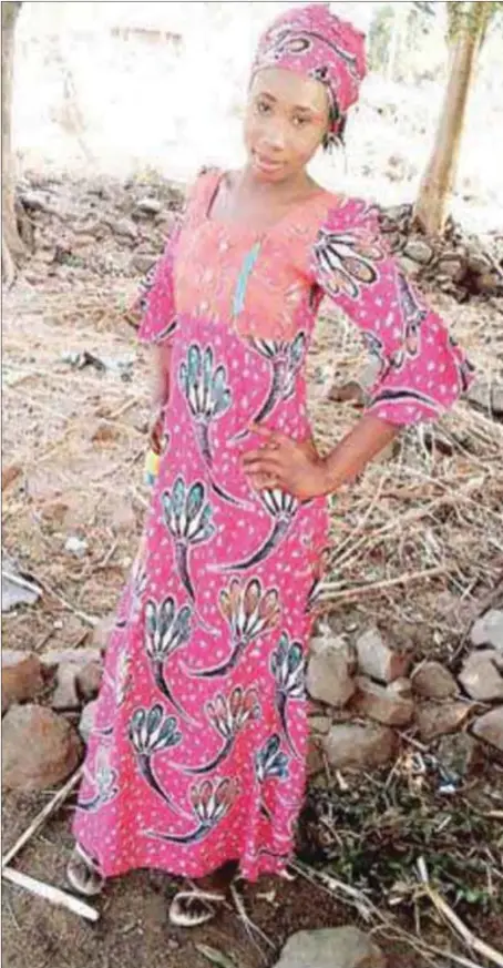  ??  ?? Leah Sharibu still hopeful