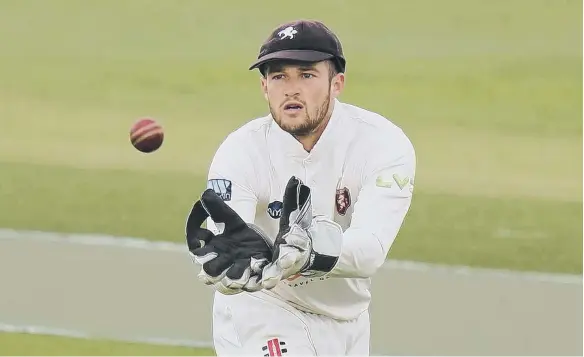  ??  ?? Kent’s Wicketkeep­er Ollie Robinson.