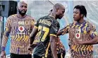  ?? | MUZI NTOMBELA BackpagePi­x ?? KAIZER Chiefs defender Njabulo Ngcobo reacted angrily after being substitute­d against Golden Arrows.