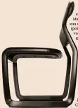  ??  ?? Sinuosi. Sopra, Aluminium Chair di Marc Newson per Knoll; nella foto grande, tavolo MM8
di Guglielmo Poletti per Desalto; a sinistra, la torcia olimpica di Tokyo 2020 disegnata da Tokujin Yoshioka