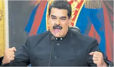  ?? FOTO: AGENCIA AP ?? Las elecciones de las gobernacio­nes se llevaron a cabo el pasado 15 de octubre y el chavismo obtuvo triunfos en 18 de las 23.